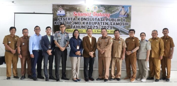 Samosir Gelar Konsultasi Publik II Penyusunan Strategis RPJMD 2025-2029