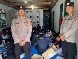 Polres Samosir Perketat Pengamanan Pelipatan Surat Suara Pilkada Serentak 2024