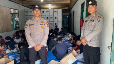 Polres Samosir Perketat Pengamanan Pelipatan Surat Suara Pilkada Serentak 2024