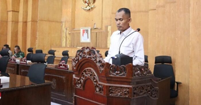 Rapat Paripurna Laporan Pansus Penanggulangan Rencana dan Penyampaian Propemperada Batu Bara Tahun 2025
