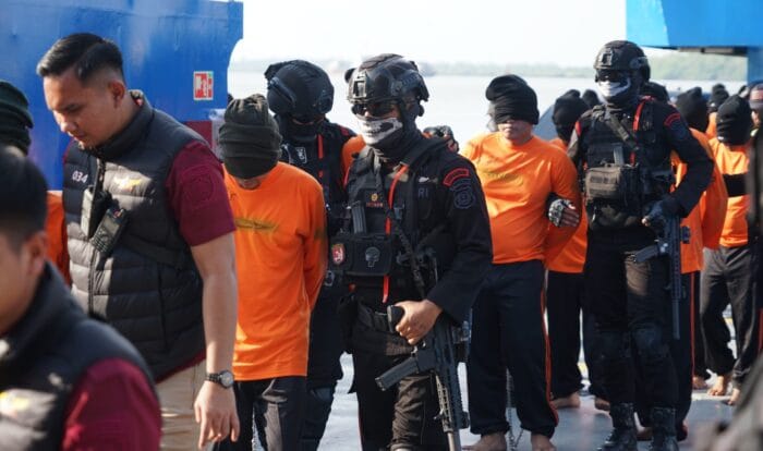 64 Narapidana Risiko Tinggi ke Nusakambangan untuk Cegah dan Berantas Peredaran Narkoba