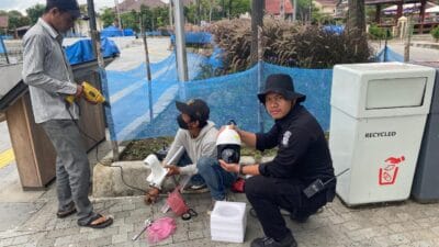 Polres Samosir Perkuat Pengamanan dengan CCTV di Aqua Bike Jetski World Championship 2024 Lake Toba