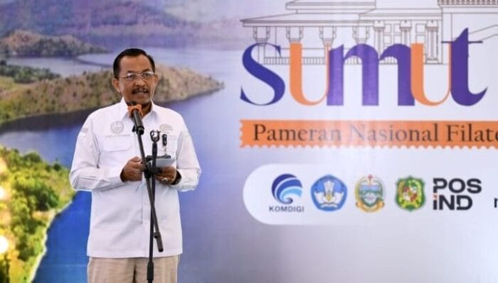Ilyas Sitorus Apresiasi Pameran Nasional Filateli Tahun 2024