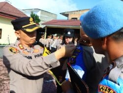 Polres Samosir Gelar Apel Pasukan Operasi Aquabike Toba 2024