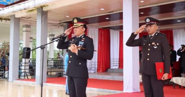 Kapolres Aceh Timur Inspektur Upacara Hari Pahlawan