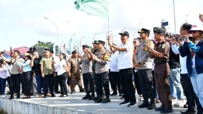 Plt Bupati Samosir Lepas Rider Menuju Pantai Sinalsal Karo