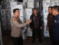 Kapolres dan Pj Bupati Tinjau Gudang KPU Batu Bara