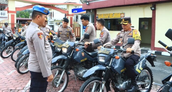 Polres Samosir Siapkan Kendaraan Dinas untuk Perkuat Pengamanan Pilkada Serentak 2024