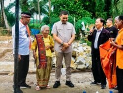 Pj Bupati Heri Letakkan Batu Pertama Pembangunan Rumah Layak Huni