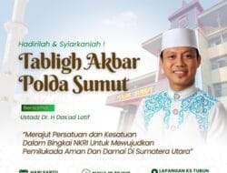Tablig Akbar Polda Sumut: Merajut Persatuan dan Kesatuan untuk Pemilukada Aman dan Damai