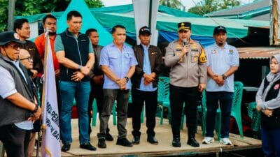 Pj Bupati Batu Bara Lepas Distribusi Logistik ke 12 Kecamatan