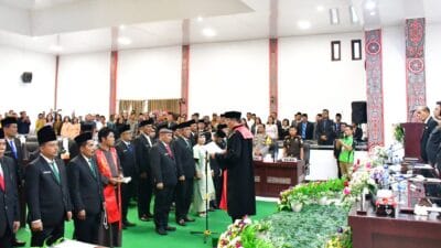 25 Anggota DPRD Kabupaten Samosir Masa Jabatan 2024-2029 Resmi Dilantik