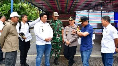 Usai Mencoblos, Bupati Samosir Monitoring Proses Pemungutan Suara