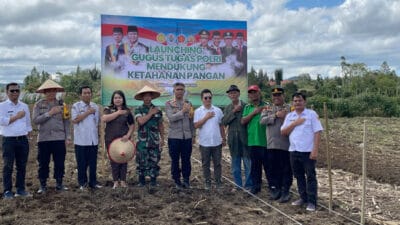Pemkab Dairi Siap Dukung Gugus Tugas Polri Sukseskan Ketahanan Pangan