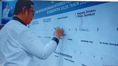 Pemkab Solok Launching Integrasi Layanan Kesehatan