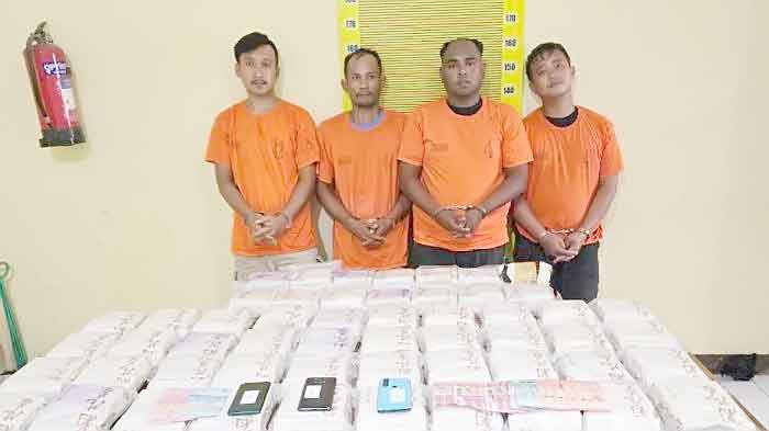 Polda Sumut Bongkar Penyelundupan 54 Kilogram Sabu di Batu Bara