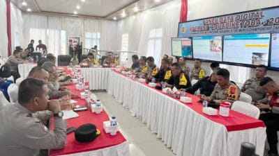 Command Center Polda Sumut Kendalikan Pengamanan Aquabike Jetski 2024