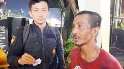 Respons Cepat Polisi Amankan Pelaku Pencurian di Tengah Amuk Warga