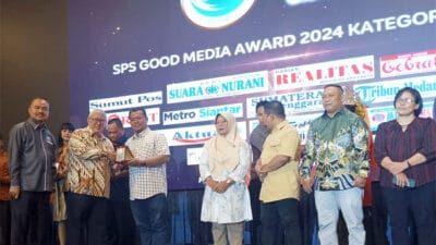 SK ICWPost Raih Penghargaan SPS Sumut Good Media Award 2024