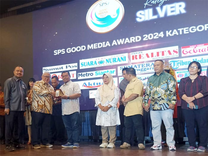 SK ICWPost Raih Penghargaan SPS Sumut Good Media Award 2024