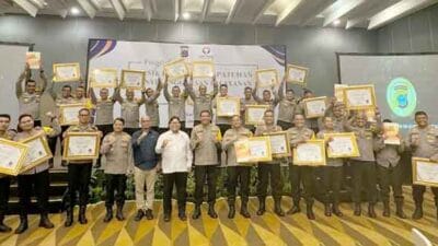 17 Polres Polda Sumut Raih Penghargaan Kualitas Tinggi Kepatuhan Pelayanan Publik dari Ombudsman RI