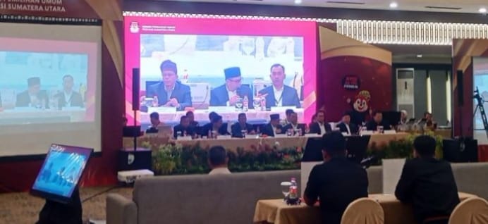 KPU Sumut Gelar Rapat Pleno Terbuka Rekapitulasi Hasil Suara Pilgubsu