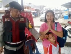 Bripka Andi Pertemukan Kembali Bocah 5 Tahun Tersesat Bertemu Keluarga