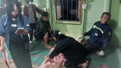 Polsek Palipi Lakukan Penyelidikan Mayat Wanita di Desa Simbolon Purba