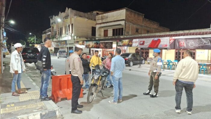 Polres Samosir dan Polsek Jajaran Gelar Patroli Presisi hingga Minggu Dini Hari