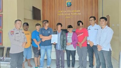 Polres Samosir Akhiri Konflik Antarkeluarga di Desa Lumban Suhi Suhi Toruan