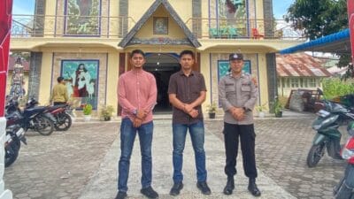 Nuansa Natal, Polres Samosir Perketat Pengamanan Ibadah Minggu