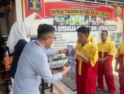 Warga Binaan Rutan Kelas I Medan Terima Buku Tabungan dari Bank BRI