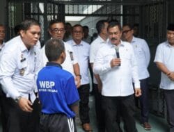 Menteri Imipas Kunjungi Rutan Kelas I Medan