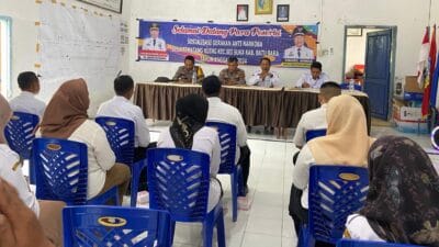 Sosialisasi Gerakan Antinarkoba di Desa Pematang Kuing TA 2024