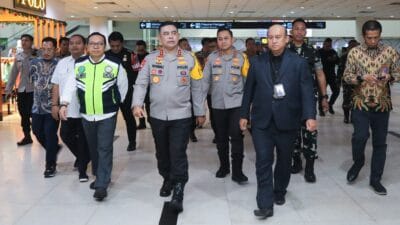 Kapolda Sumut Pastikan Keamanan Bandara Kualanamu dan Jalur Transportasi