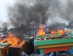 Polda Sumut Musnahkan 209 Mesin Judi Hasil Penindakan di Deliserdang