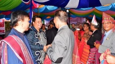 Bupati Samosir Hadiri Mubes dan Pesta Syukuran Raja Sitindaon
