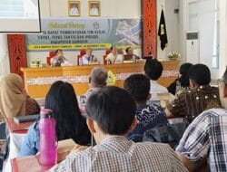 Pemkab Samosir Gelar Rapat Pembentukan Tim Kerja Cepat, Tepat, Taktis dan Unggul
