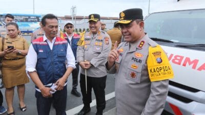 Kapolda Sumut Tinjau Kesiapan Pos Nataru di Simalungun