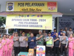 Bhayangkari Cabang Samosir dan Forkopimda Apresiasi Personel Ops Lilin Toba 2024