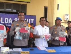 Kapolres Labusel Gelar Press Release Tindak Kejahatan Kriminal