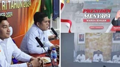 Rutan Kelas I Medan Ikuti Persiapan Pelaksanaan 'Presiden Menyapa Warga Binaan'