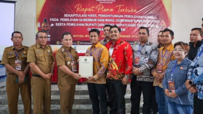 Hasil Perhitungan Perolehan Suara Pemilihan Bupati dan Wakil Bupati Dairi 2024