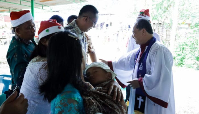 Kunjungan Kasih Natal Hari Pertama Pemkab Dairi Bersama Masyarakat Desa Lae Ambat
