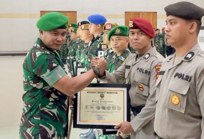 Kapolrestabes Medan Berterimakasih Atas Penghargaan Pangdam I/BB Kepada Anggotanya