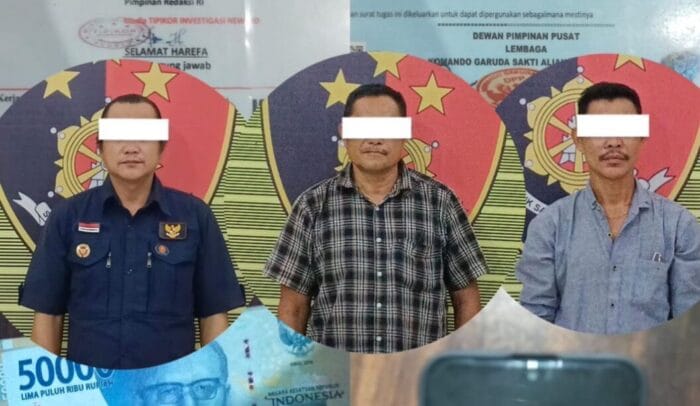 Polres Padanglawas Tangkap Tiga Oknum LSM Kasus Peras Modus Dana BOS