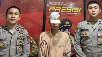 Polrestabes Medan Amankan Terduga Pelaku Pembongkaran Rumah di Jalan AR Hakim