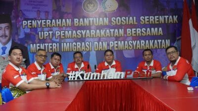 Rutan Kelas I Medan Ikuti Pengarahan Direktur Jenderal Pemasyarakatan Secara Virtual