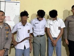 Respons Cepat Patroli Polisi di Medan Tangkap Pelajar Tawuran dan Sita Sajam
