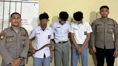 Respons Cepat Patroli Polisi di Medan Tangkap Pelajar Tawuran dan Sita Sajam
